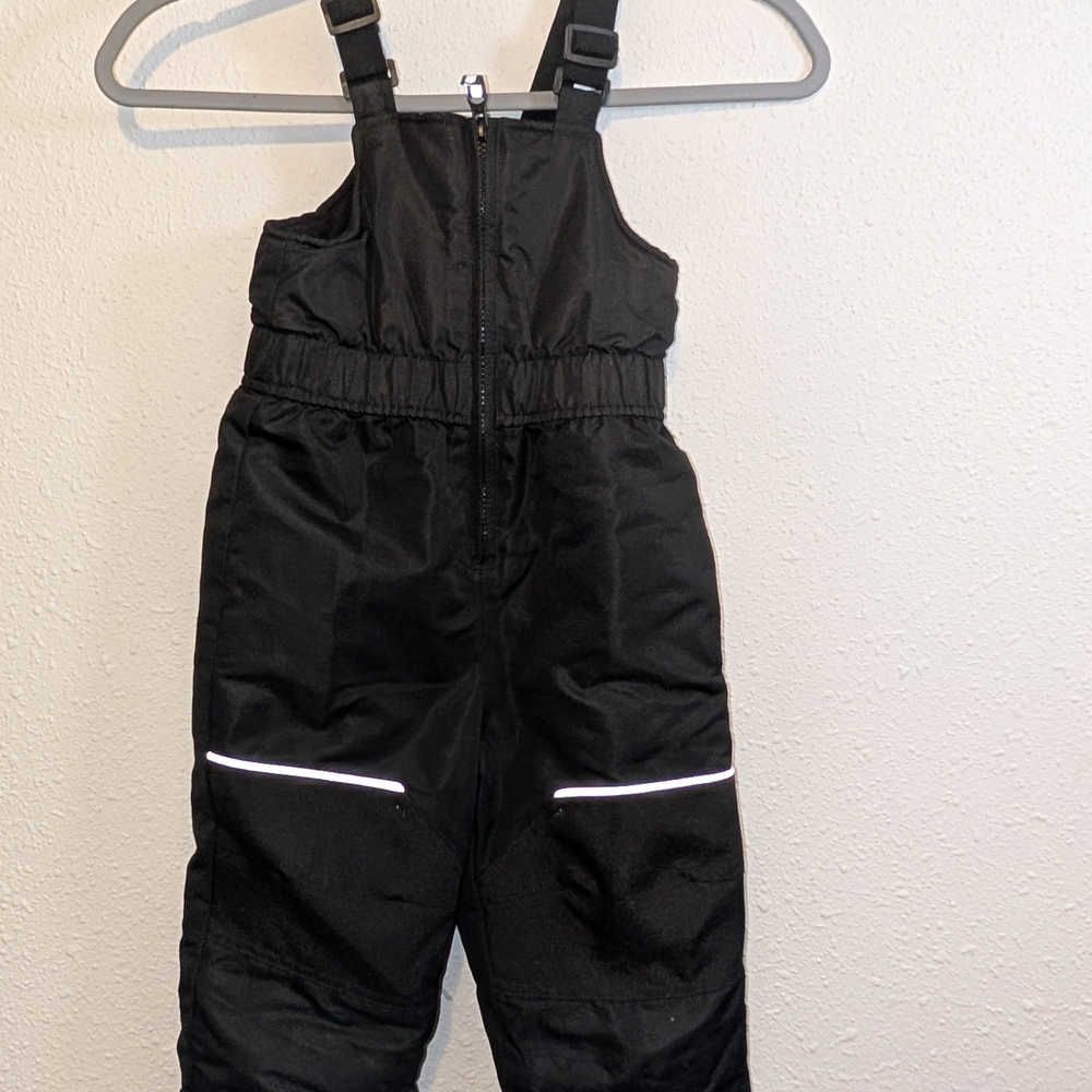 Swiss Tech Black Kids Overalls